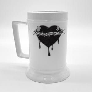 Crown Of Thorns Bleeding Heart Beer Stein