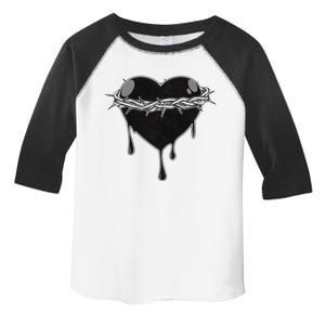 Crown Of Thorns Bleeding Heart Toddler Fine Jersey T-Shirt