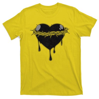 Crown Of Thorns Bleeding Heart T-Shirt