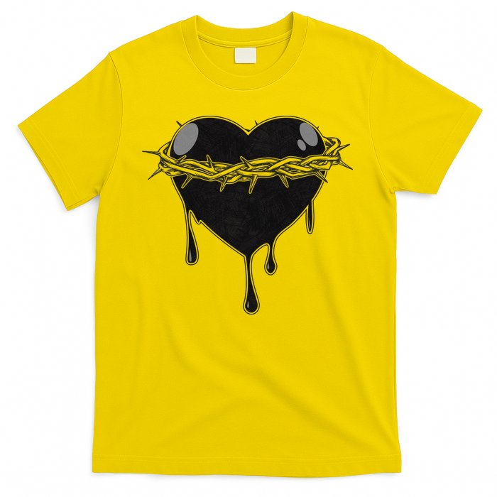Crown Of Thorns Bleeding Heart T-Shirt