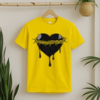 Crown Of Thorns Bleeding Heart T-Shirt