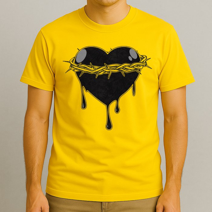 Crown Of Thorns Bleeding Heart T-Shirt