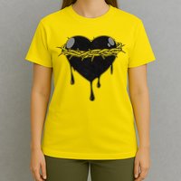 Crown Of Thorns Bleeding Heart T-Shirt