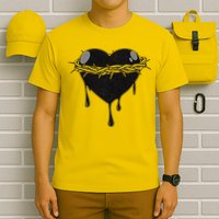 Crown Of Thorns Bleeding Heart T-Shirt