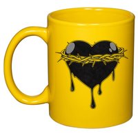 Crown Of Thorns Bleeding Heart 11oz C Handle Ceramic Mug