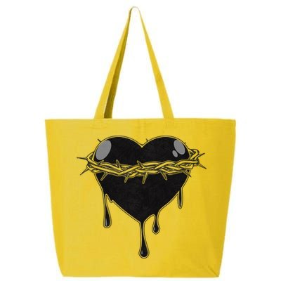 Crown Of Thorns Bleeding Heart 25L Jumbo Tote