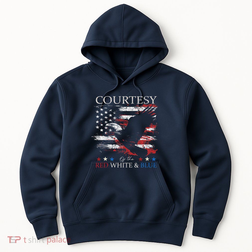 Courtesy Of The Usa Red White And Blue 4th Of July Hoodie