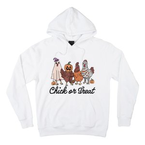 Chick Or Treat Halloween Witch Spooky Chicken Hoodie