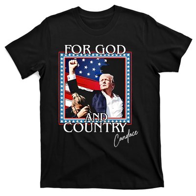 Candace Owens Trump For God And Country T-Shirt