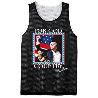 Candace Owens Trump For God And Country Mesh Reversible Basketball Jersey Tank