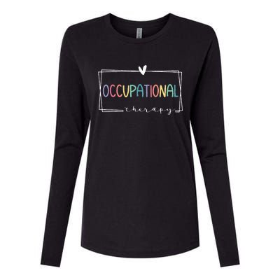 Cute Occupational Therapy Costume OT Therapist Womens Cotton Relaxed Long Sleeve T-Shirt