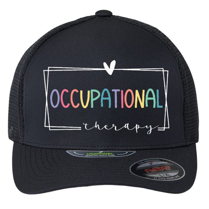 Cute Occupational Therapy Costume OT Therapist Flexfit Unipanel Trucker Cap