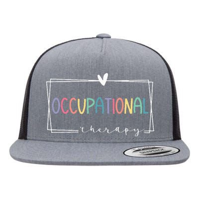 Cute Occupational Therapy Costume OT Therapist Flat Bill Trucker Hat