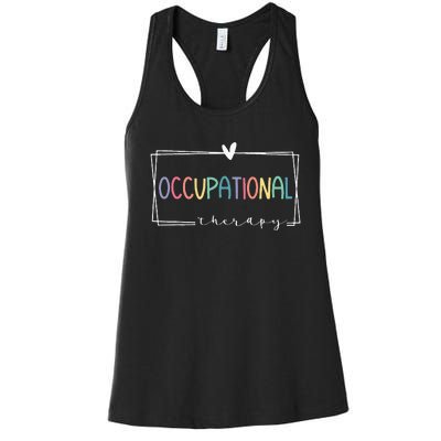 Cute Occupational Therapy Costume OT Therapist Women's Racerback Tank