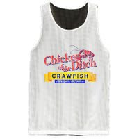 Chicken Of The Ditch Crawfish Crawfish Boil Mesh Reversible Basketball Jersey Tank