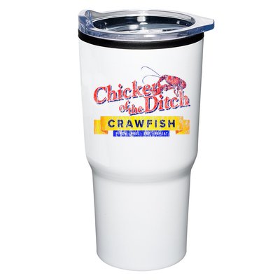 Chicken Of The Ditch Crawfish Crawfish Boil Tumbler