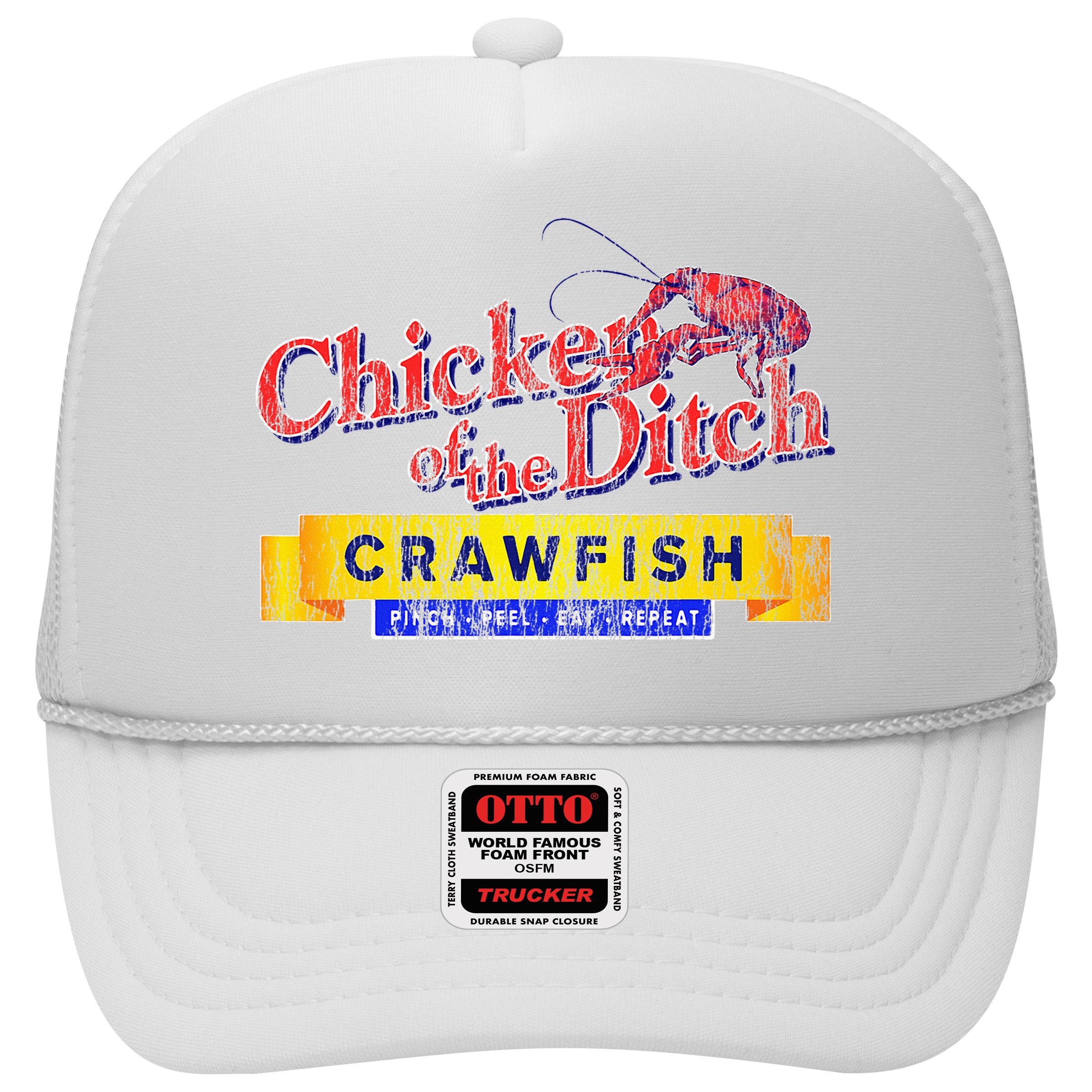 Chicken Of The Ditch Crawfish Crawfish Boil Hat