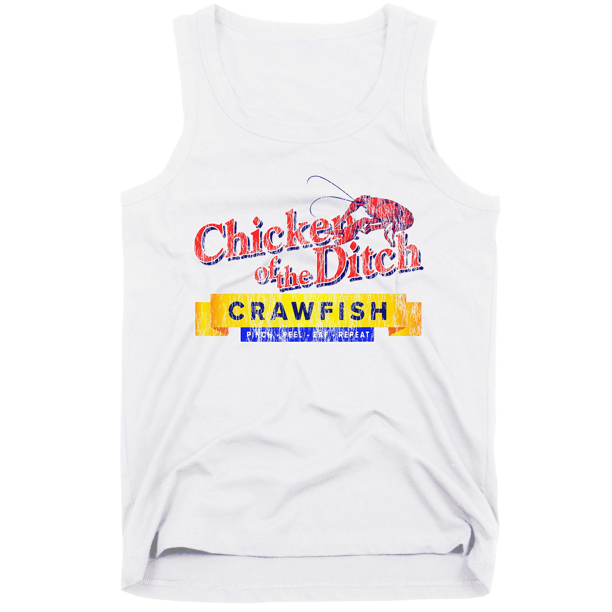 Chicken Of The Ditch Crawfish Crawfish Boil Tank Top