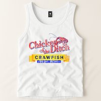 Chicken Of The Ditch Crawfish Crawfish Boil Tank Top