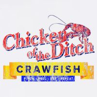 Chicken Of The Ditch Crawfish Crawfish Boil Golf Towel