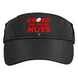 Choke on these nuts Adult Drive Performance Visor