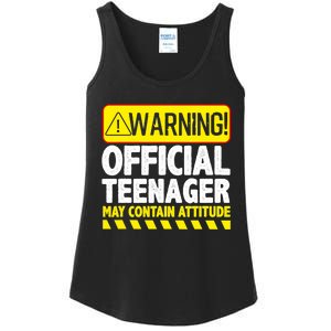 Cool Official Teenager For Boys Girls Teen 13 Year Old B-Day Ladies Essential Tank