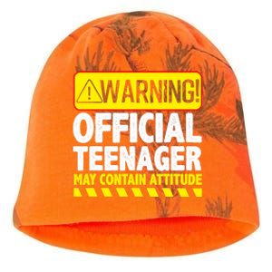 Cool Official Teenager For Boys Girls Teen 13 Year Old B-Day Kati - Camo Knit Beanie