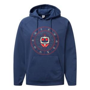 Cult Of The Lamb Game Design For Gamers Performance Fleece Hoodie