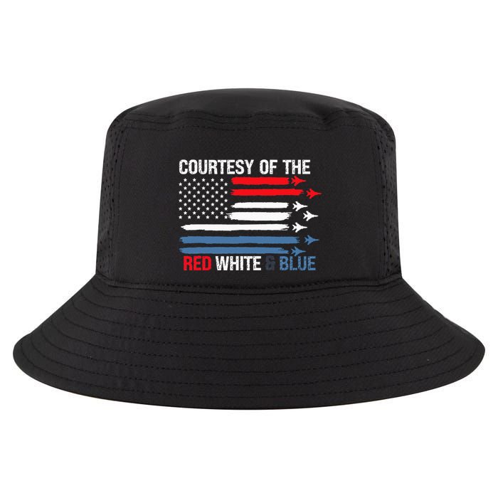 Courtesy Of The Red White And Blue Cool Comfort Performance Bucket Hat