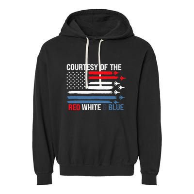 Courtesy Of The Red White And Blue Garment-Dyed Fleece Hoodie