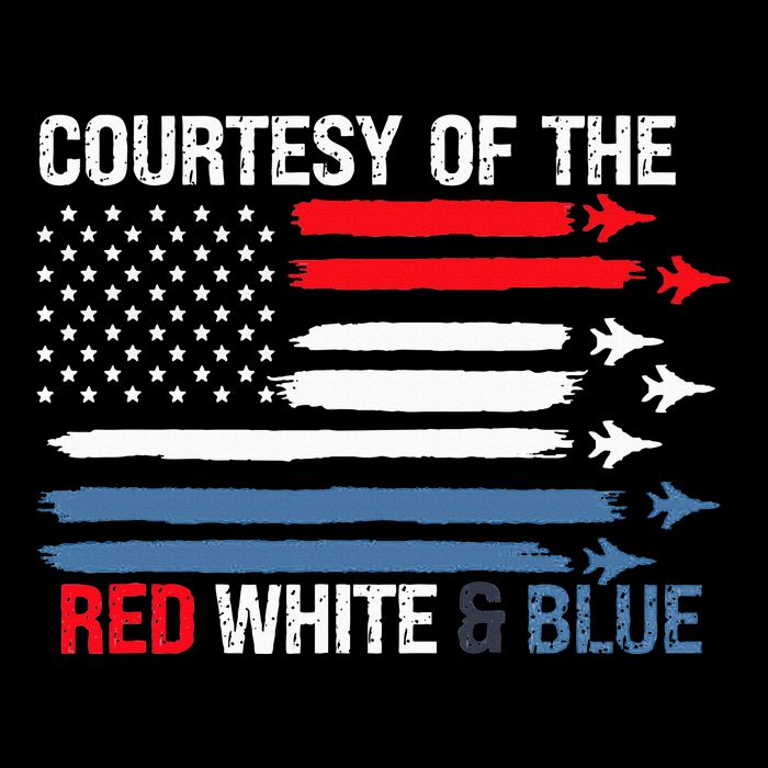 Courtesy Of The Red White And Blue Cooling Performance Crew T-Shirt