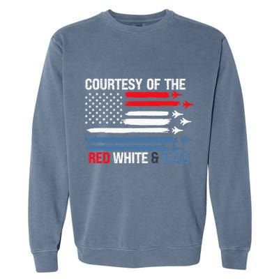 Courtesy Of The Red White And Blue Garment-Dyed Sweatshirt