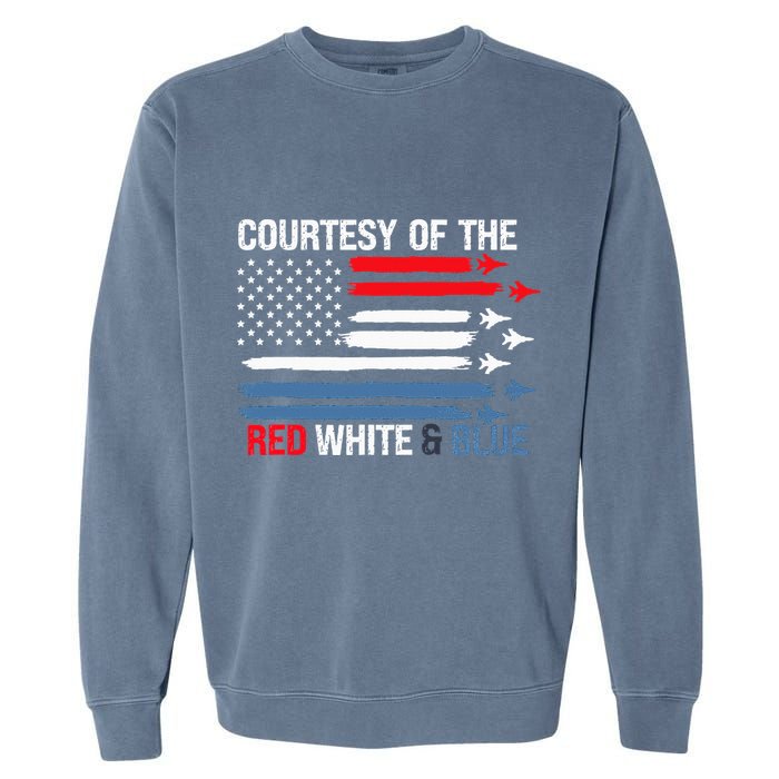 Courtesy Of The Red White And Blue Garment-Dyed Sweatshirt