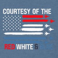 Courtesy Of The Red White And Blue Garment-Dyed Sweatshirt