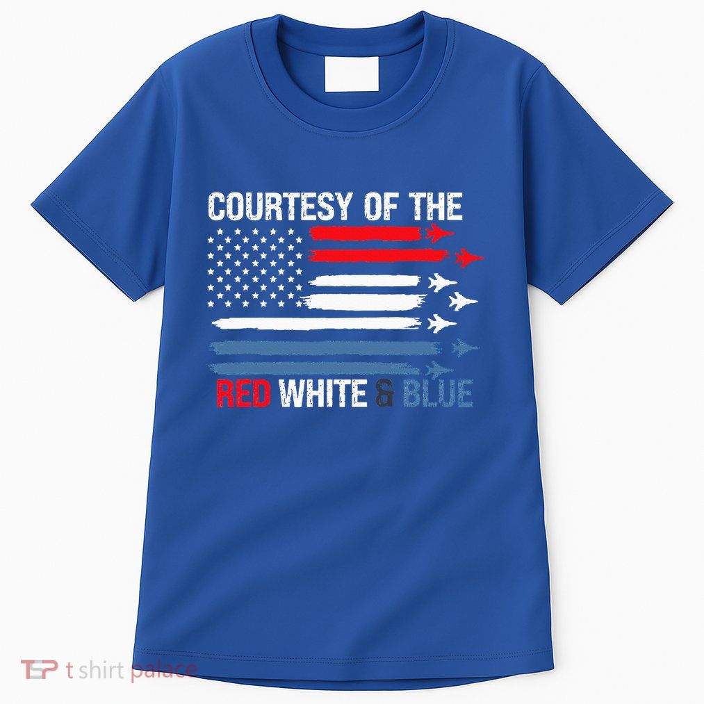 Courtesy Of The Red White And Blue Tall T-Shirt