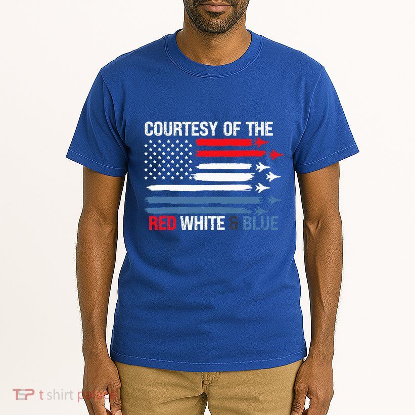 Courtesy Of The Red White And Blue Tall T-Shirt