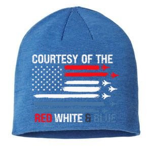 Courtesy Of The Red White And Blue Sustainable Beanie