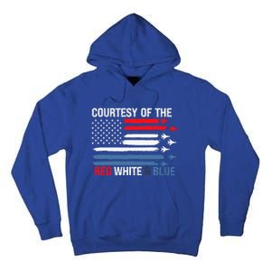 Courtesy Of The Red White And Blue Tall Hoodie