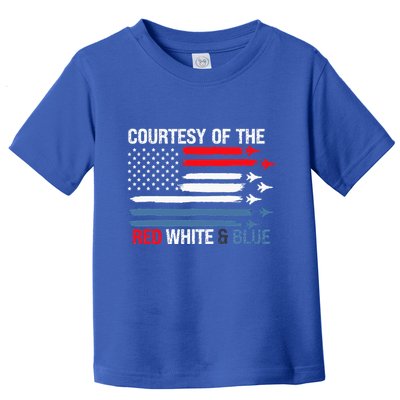 Courtesy Of The Red White And Blue Toddler T-Shirt