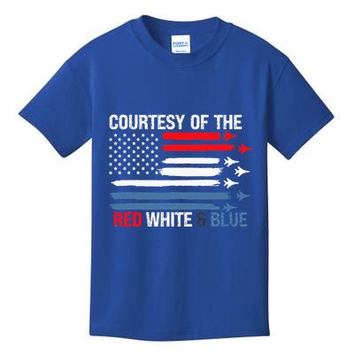 Courtesy Of The Red White And Blue Kids T-Shirt