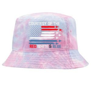 Courtesy Of The Red White And Blue Tie-Dyed Bucket Hat