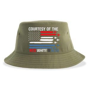 Courtesy Of The Red White And Blue Sustainable Bucket Hat