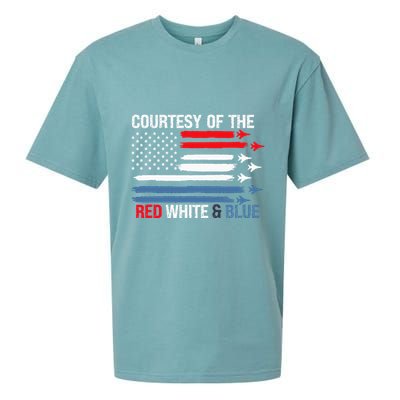 Courtesy Of The Red White And Blue Sueded Cloud Jersey T-Shirt