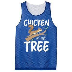 Chicken Of The Tree Squirrel Fun Gift Mesh Reversible Basketball Jersey Tank