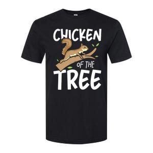 Chicken Of The Tree Squirrel Fun Gift Softstyle CVC T-Shirt