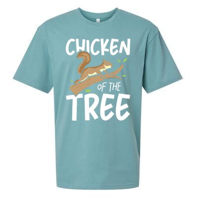 Chicken Of The Tree Squirrel Fun Gift Sueded Cloud Jersey T-Shirt