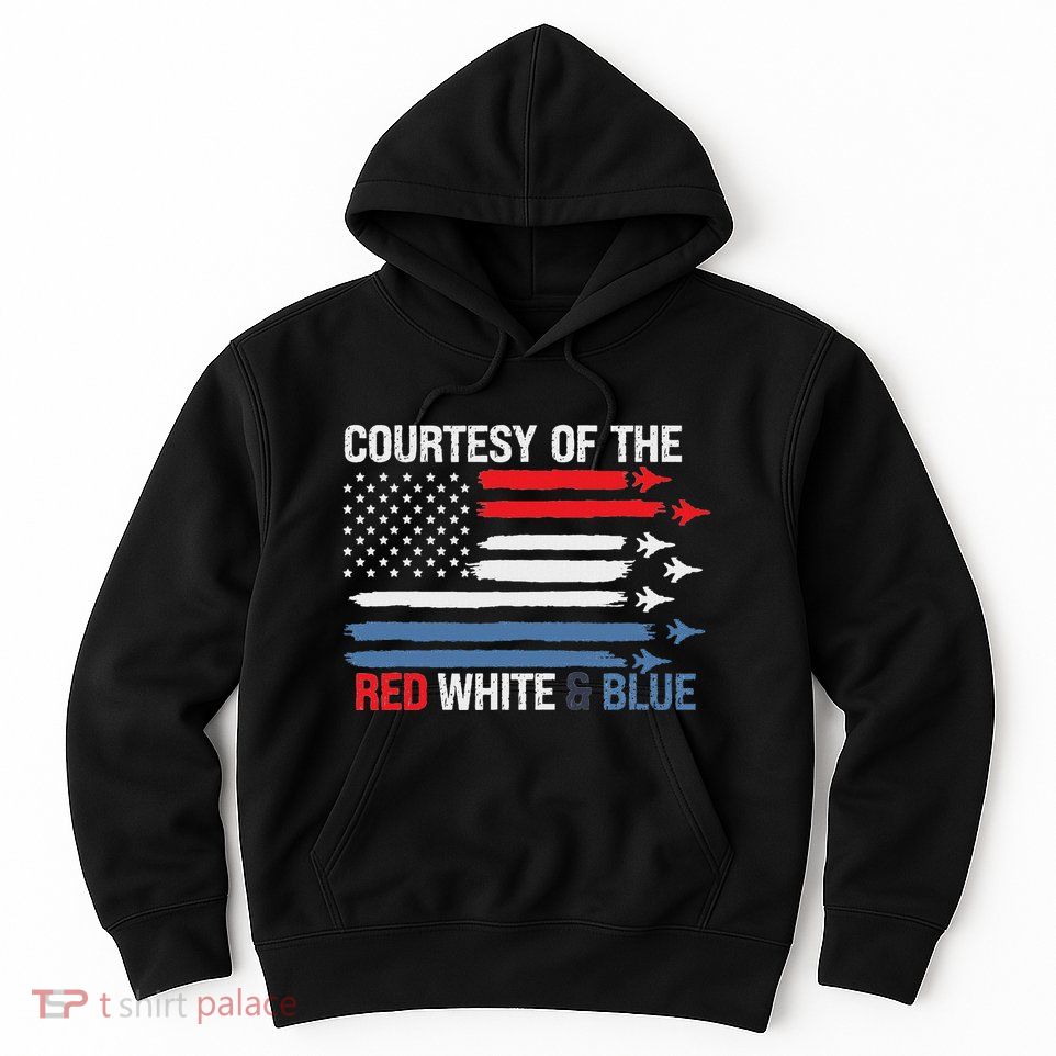 Courtesy Of The Red White And Blue Hoodie