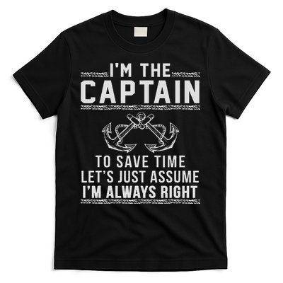 Captain Of The Boat T-Shirt