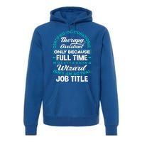 Certified Occupational Therapy Assistant Funny Ot Therapist Gift Premium Hoodie