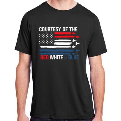 Courtesy Of The Red White And Blue Adult ChromaSoft Performance T-Shirt